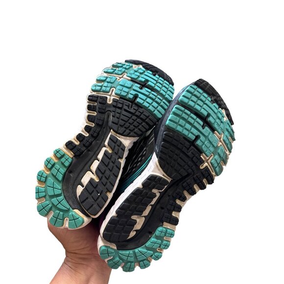 Brooks Ghost women’s black pink running shoes sneakers size 8 SKU 3824 - Picture 9 of 14